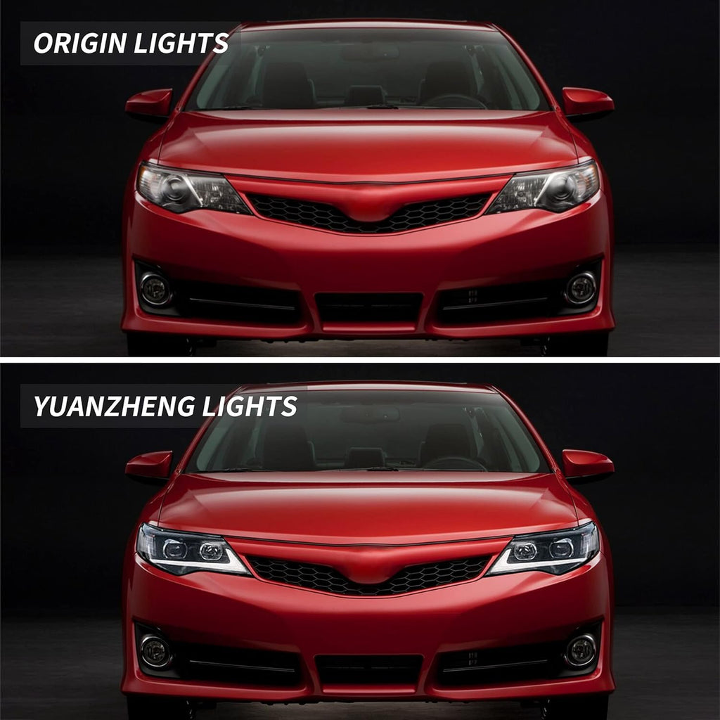 LED Projector Headlights with LED DRL & Halogen High Beam Z761088