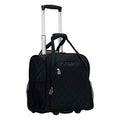 Black 15-Inch Upright Wheeled Carry-On Luggage R544398