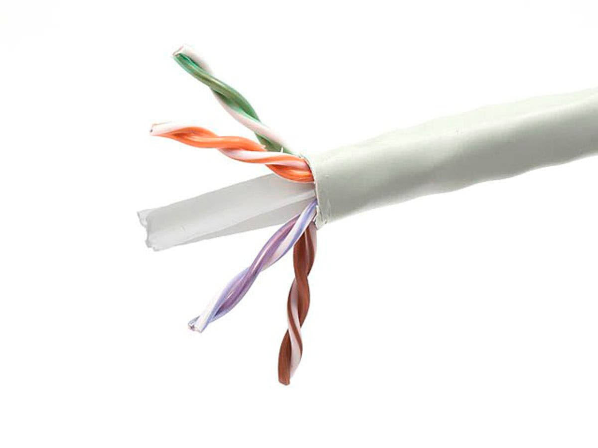 1000' 23AWG Cat6 UTP Ethernet Network Cable, Gray Z3902