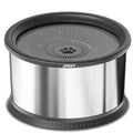 6.5L Stainless Steel No Spill Dog Water Bowl with Anti-Slip Mat W8643