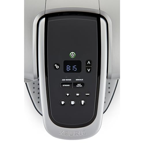 Brushed Silver Single Serve K-Cup Pod Coffee Maker S963818