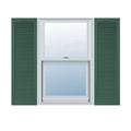 Vinyl Cathedral Top Open Louver Shutters U999