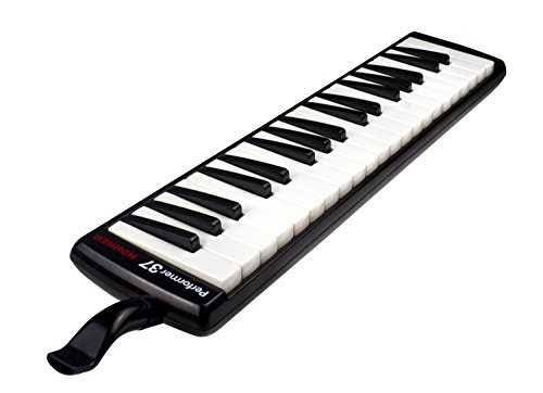 37 Key Black Melodica with Case P934784