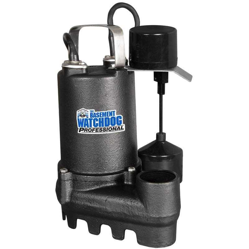 1/2 HP 4,300 GPH Cast Iron Sump Pump Z137