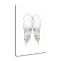 White Angel Wings Giclee Print on Gallery Wrap Canvas 25x22 x 28 L656893