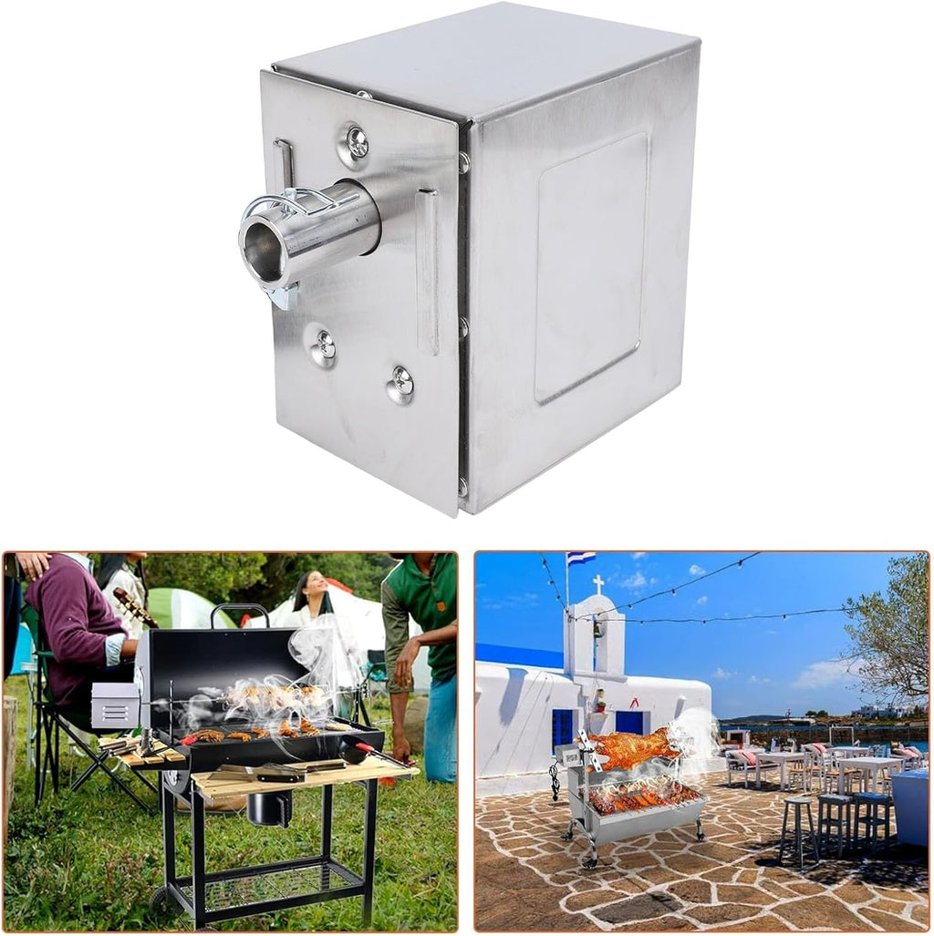 Stainless Steel Electric Grill Rotisserie Motor M257