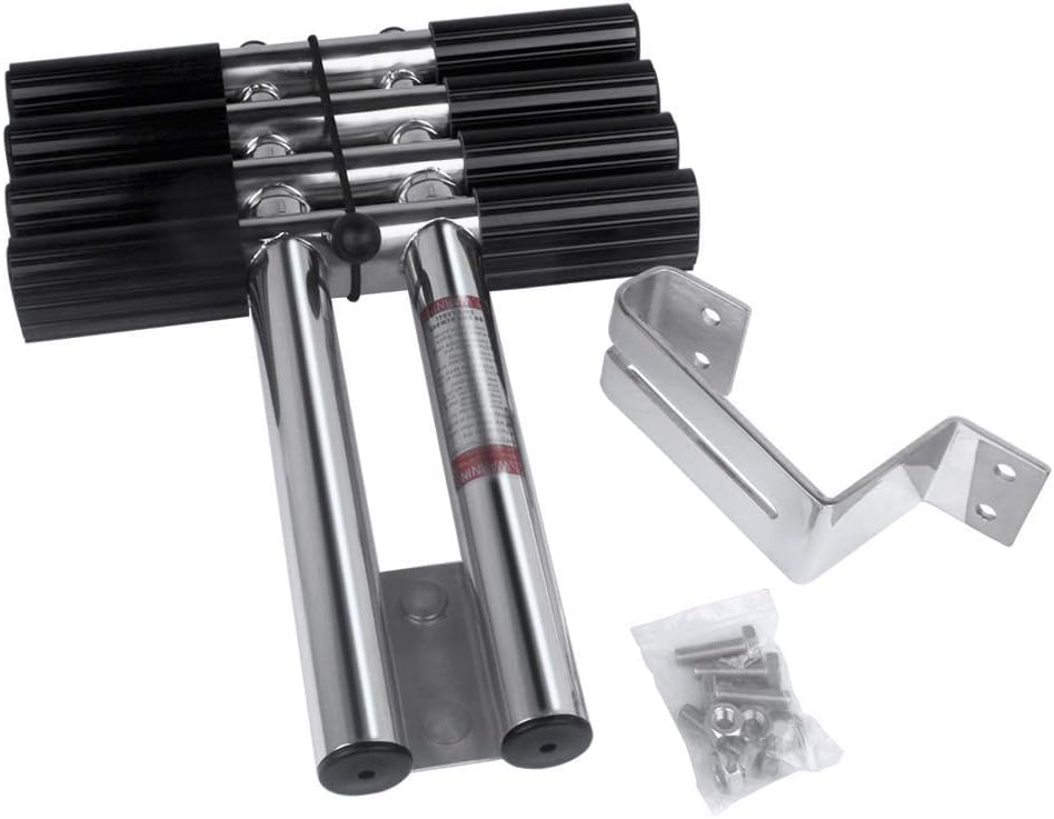 Stainless Steel 4 Step Telescopic Boat Ladder F7817