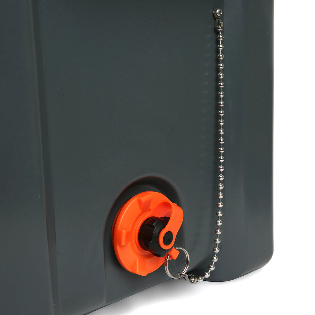 Gray 52 Quart Hard Sided Chest Cooler U745