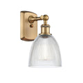 Brushed Brass 1 Light Sconce G455704