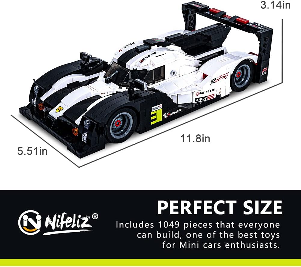 1:14 Scale Sports Car Building Blocks Set (1049Pcs) M50999