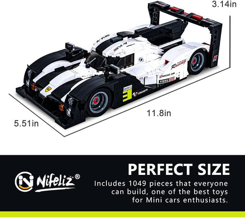 1:14 Scale Sports Car Building Blocks Set (1049Pcs) M50999