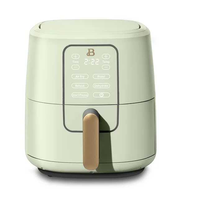6 Qt Air Fryer with Touch-Activated Display, White K59908