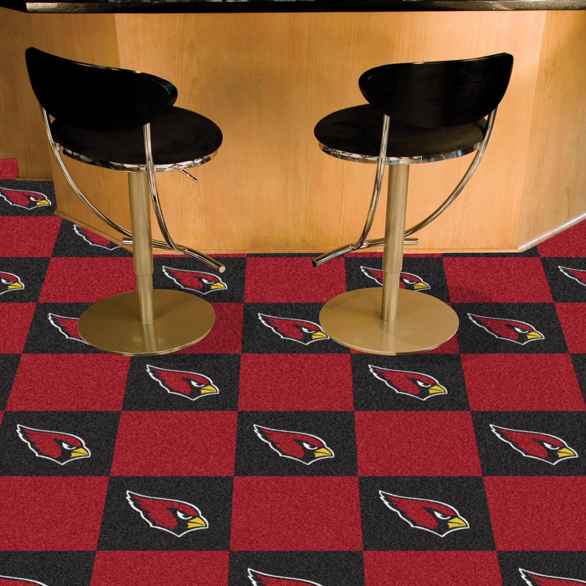Arizona Cardinals Carpet Tiles A9764