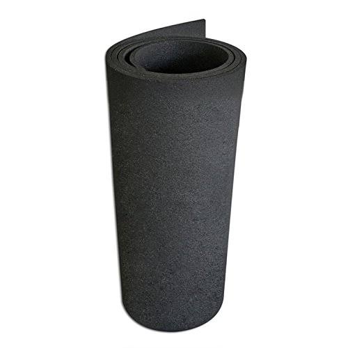 Black 3/16-Inch Treadmill Mat G4748