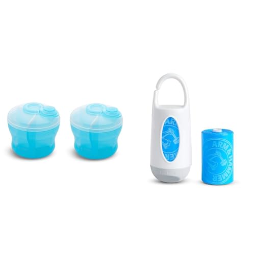 BPA Free Formula Dispenser, 3 9oz Sections, Blue F661