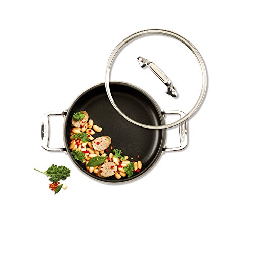 Hard Anodized Nonstick Stockpot 4 Quart Black P34301