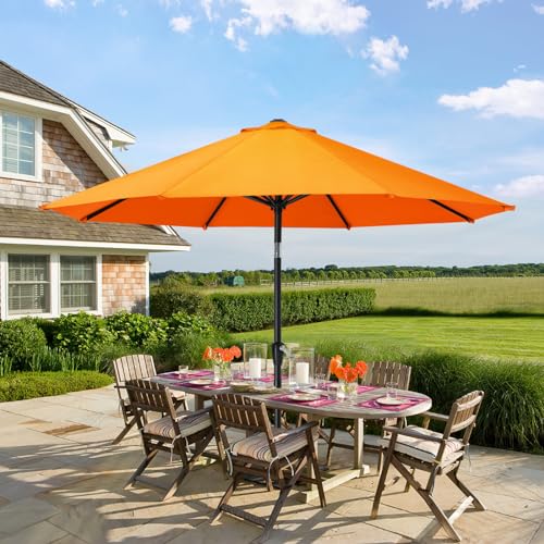 9FT Light Gray Patio Umbrella A904618