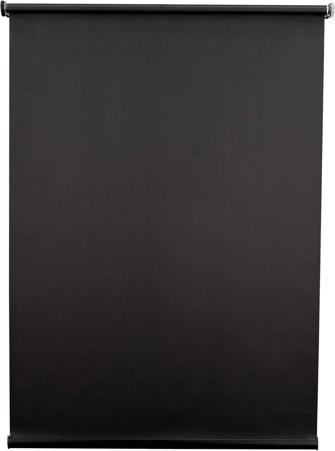 Black RV Blackout Roller Shades 14 W x 32 H H556
