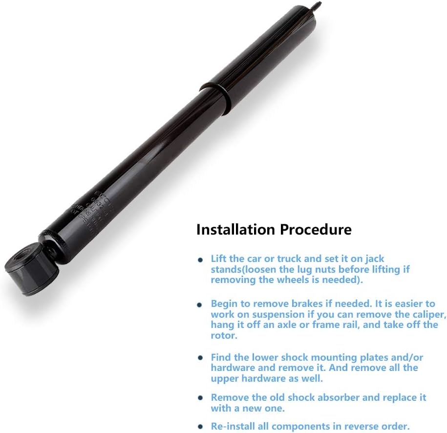 Rear Shocks Absorbers Set of 2 R913