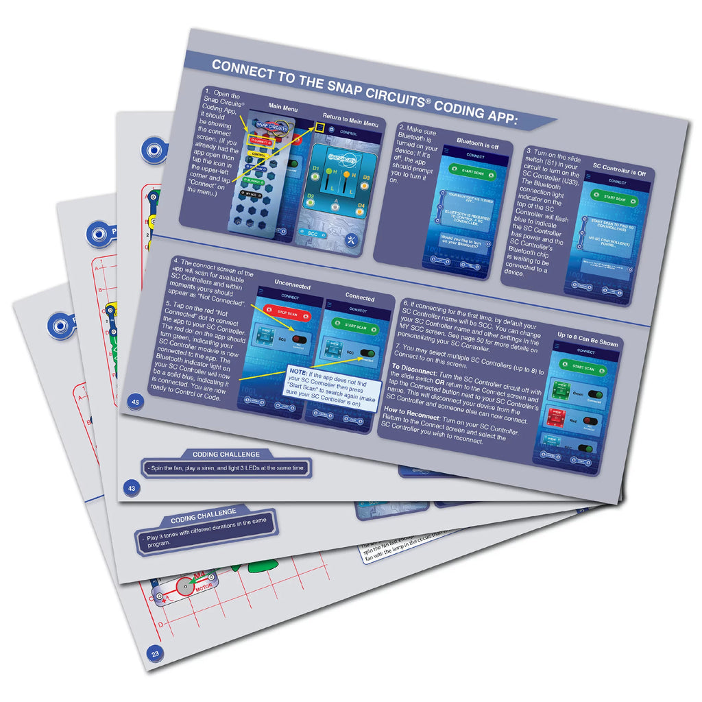 Snap Circuits Explore Coding STEM Building Toy E1328