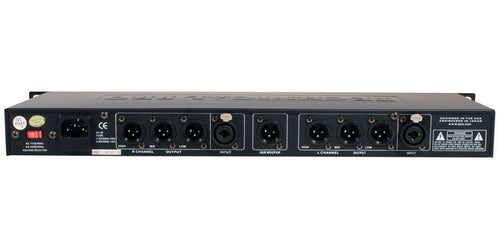 3 Way Crossover with Subwoofer Output Black L899