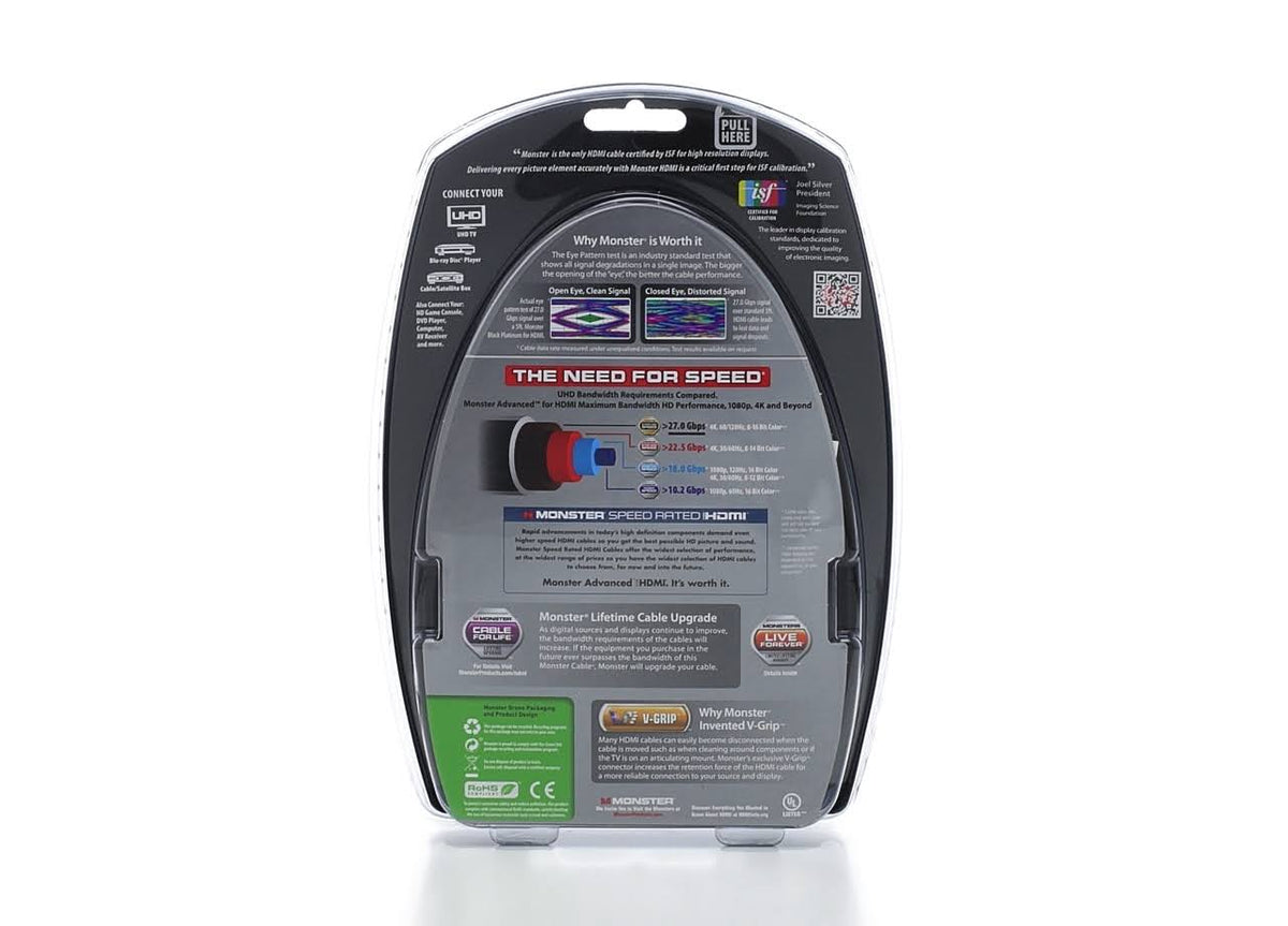 Black 8 ft. HDMI Cable with Ethernet O436