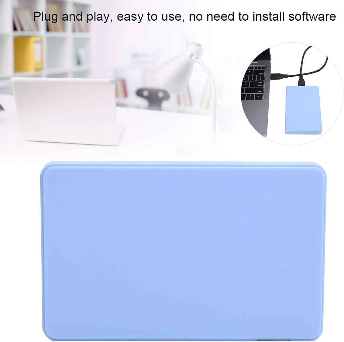 2.5 Inch Blue 2TB Portable External Hard Drive P436168