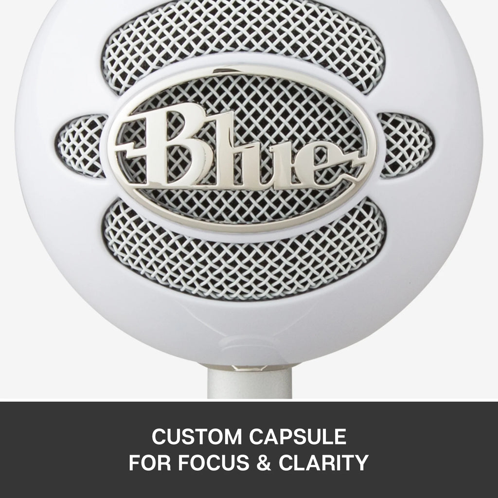White USB Cardioid Condenser Microphone with Adjustable Desktop Stand V14040