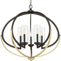 Antique Bronze Chandelier V73076
