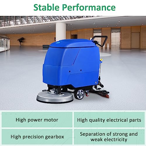 Automatic Floor Scrubber Machine with Adjustable Handle N537