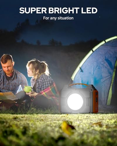 Portable Solar Generator 300W 220Wh with 40W Solar Panel G1525