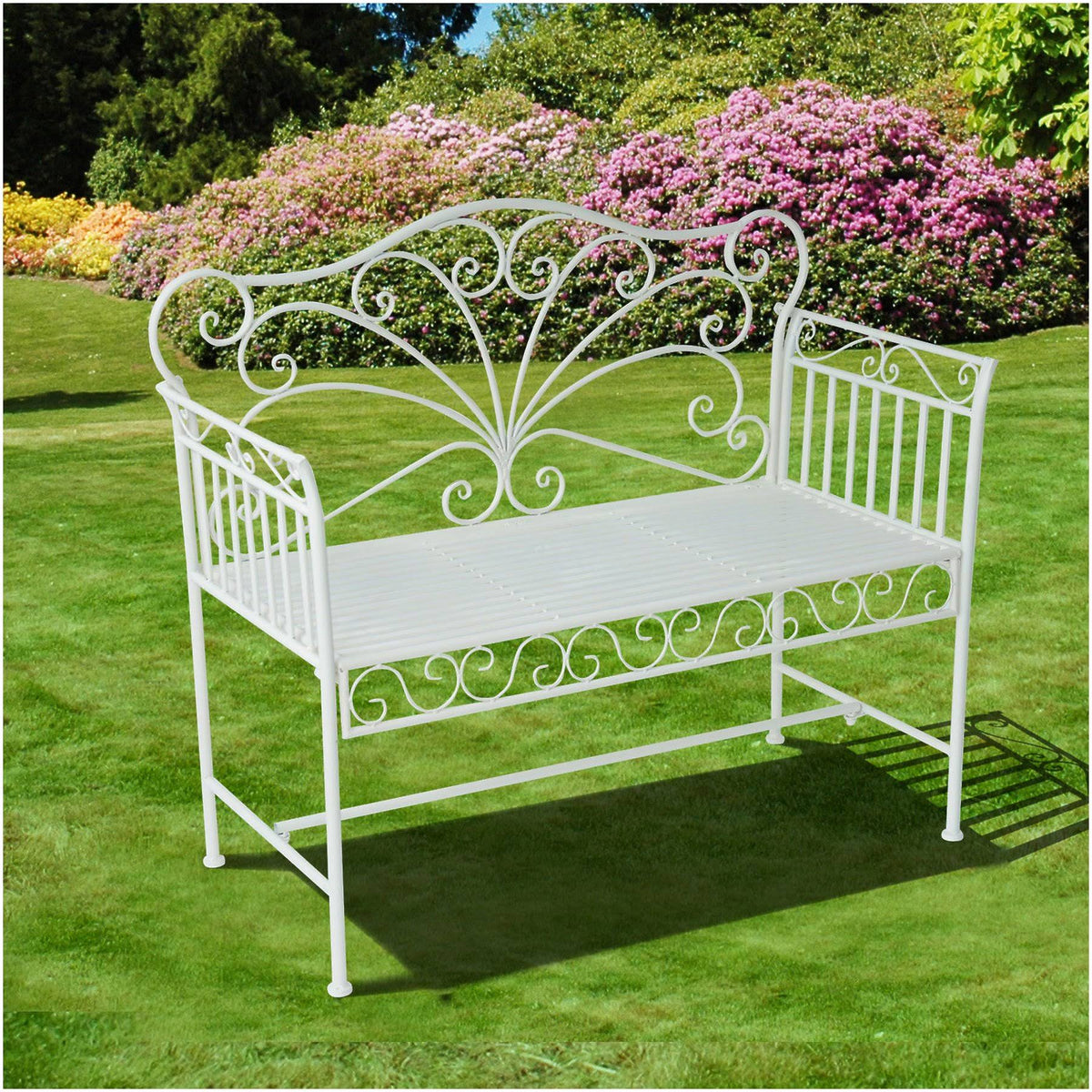 Cast Iron Outdoor Garden Bench K54125