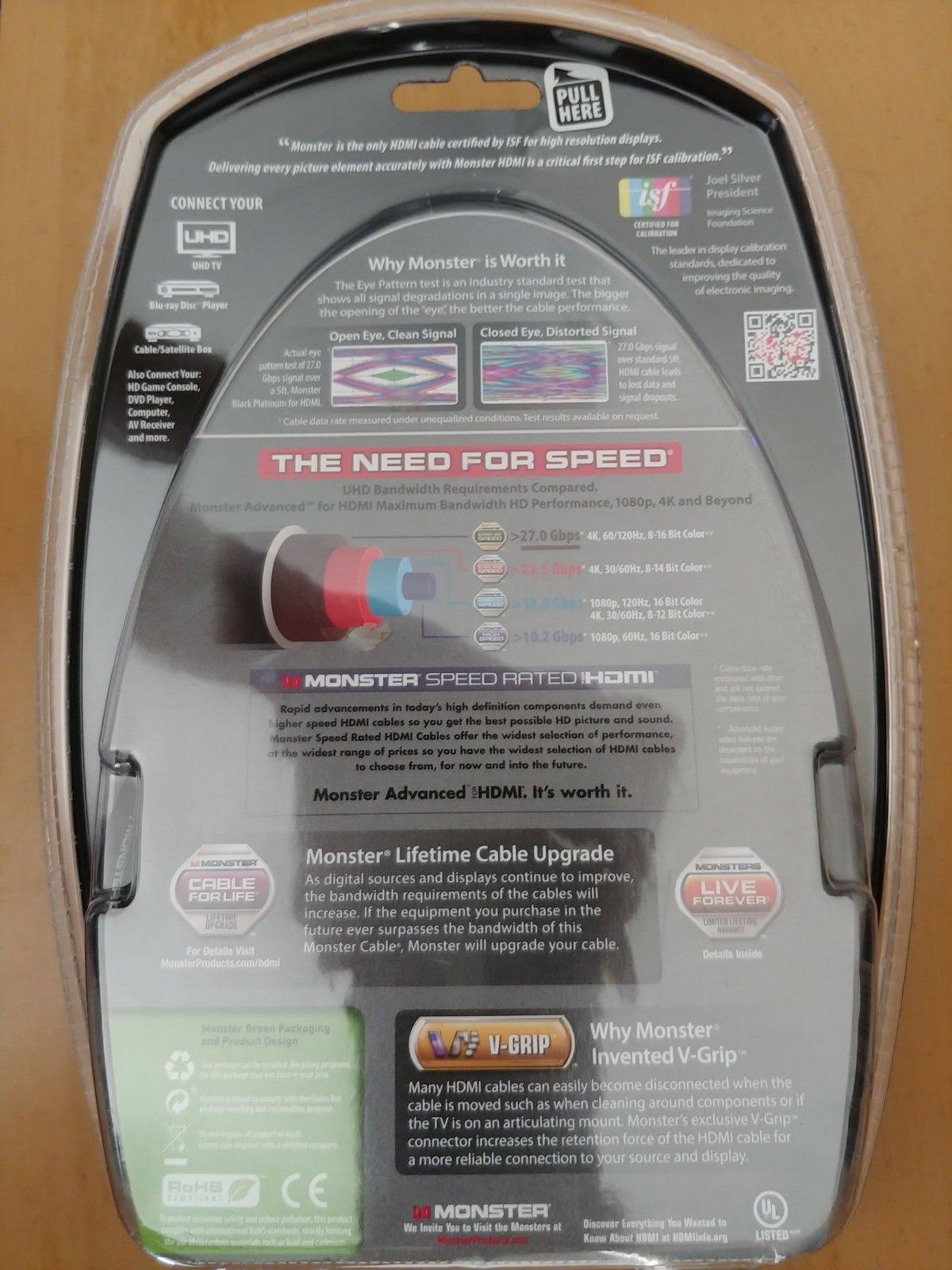 Black 8 ft. HDMI Cable with Ethernet O436