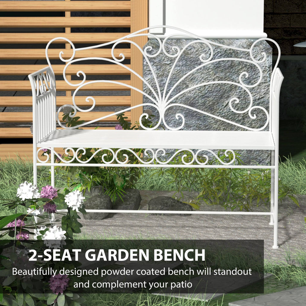 Cast Iron Outdoor Garden Bench K54125