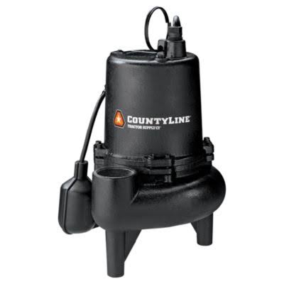3/4 HP Cast Iron Sewage Pump with Tethered Switch D218774