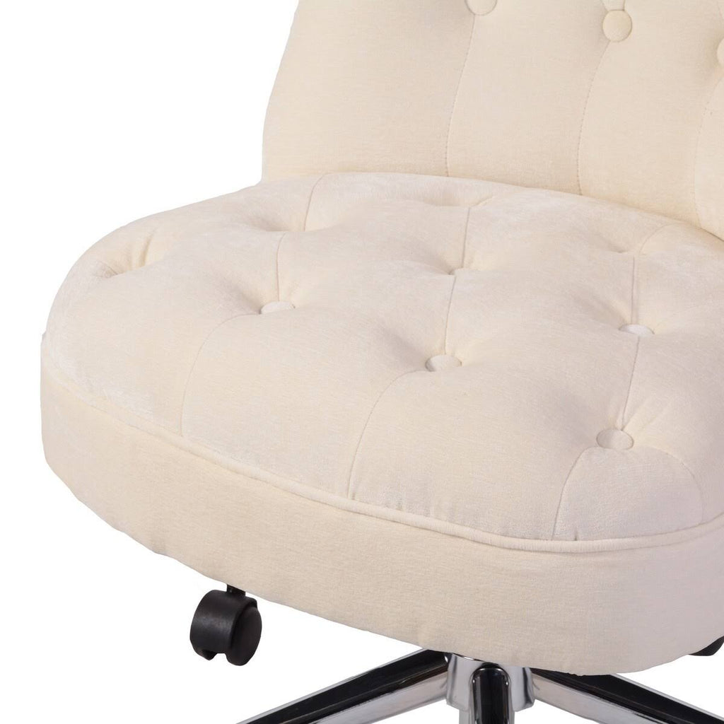 Blue Velvet Upholstered Task Chair L72752