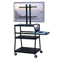 42 in. Wide Body Cart with Pull Out Shelf L1786