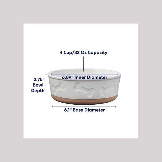 Ceramic Dog & Cat Bowl G794