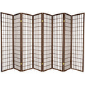 Walnut 8 Panel Shoji Screen P547423