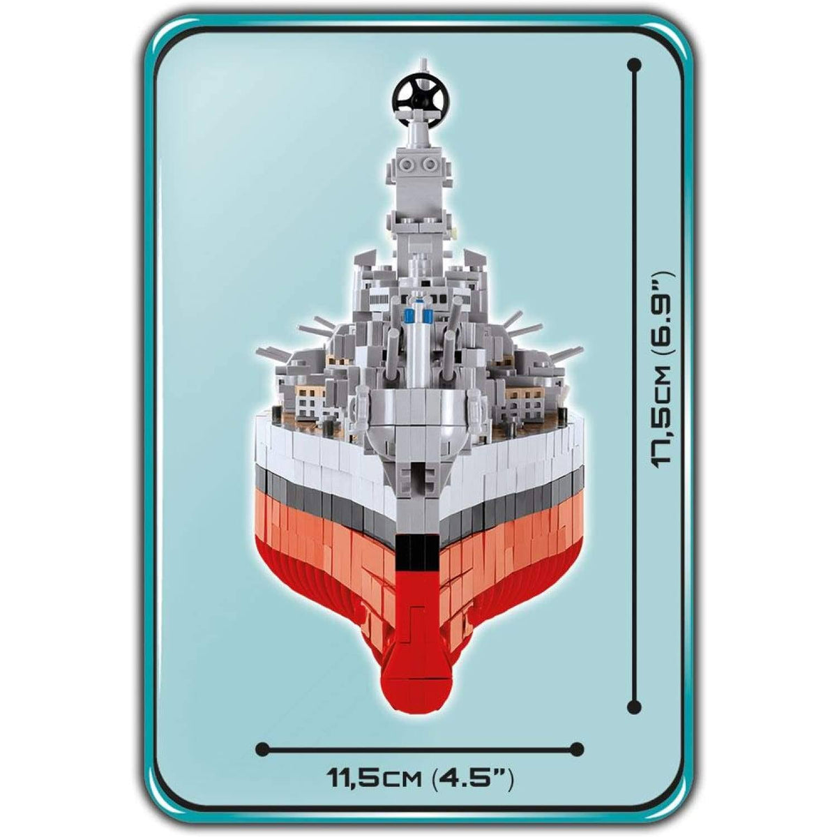 Battleship USS Iowa (BB-61) / USS Missouri (BB-63) J879