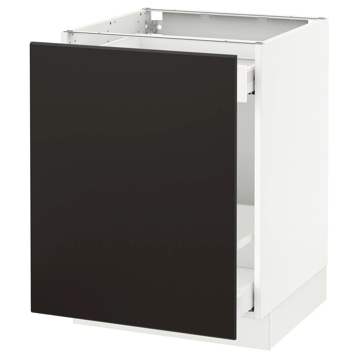 White Base Cabinet for Sorting with 1 Door, 24x24x30 C61002