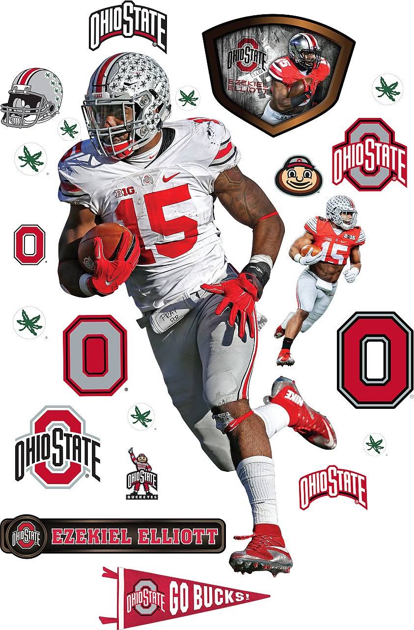 Ezekiel Elliot Wall Decal T578