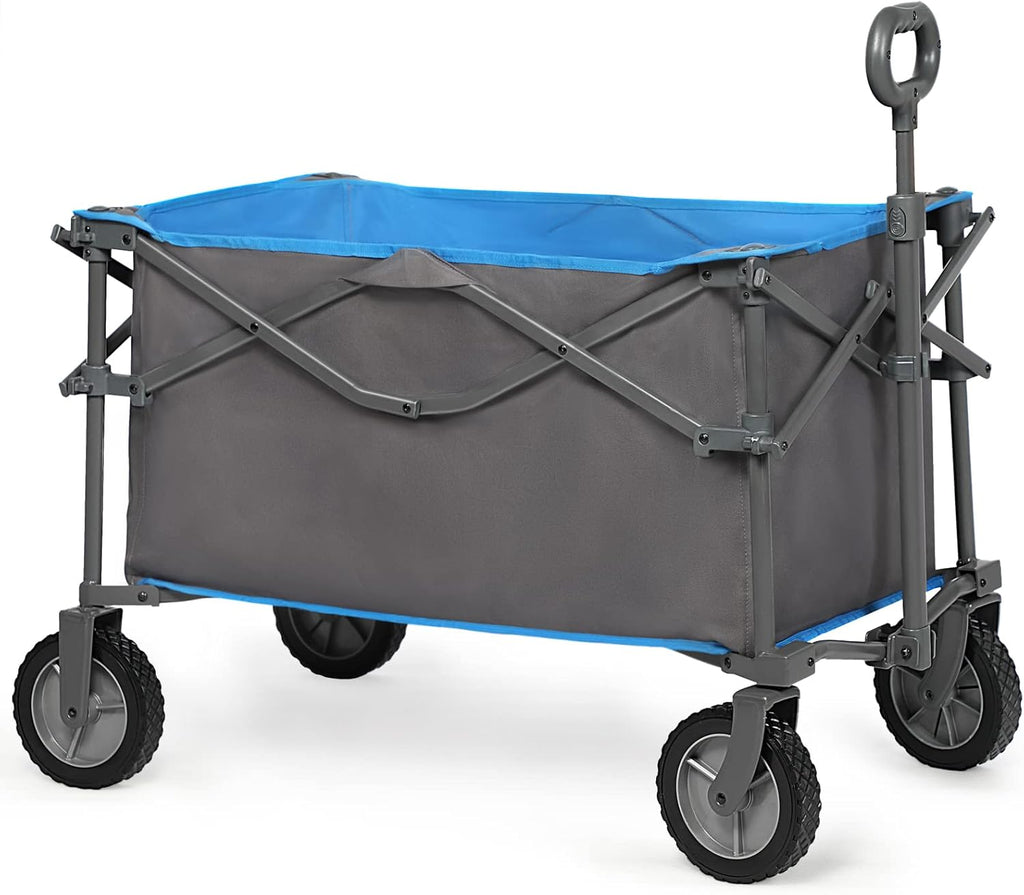 Collapsible Utility Cart, Heavy Duty Foldable Wagon, 225lbs G903
