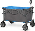 Collapsible Utility Cart, Heavy Duty Foldable Wagon, 225lbs G903
