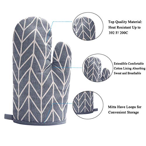 Oven Mitts and Potholders 4-Piece Set R979642