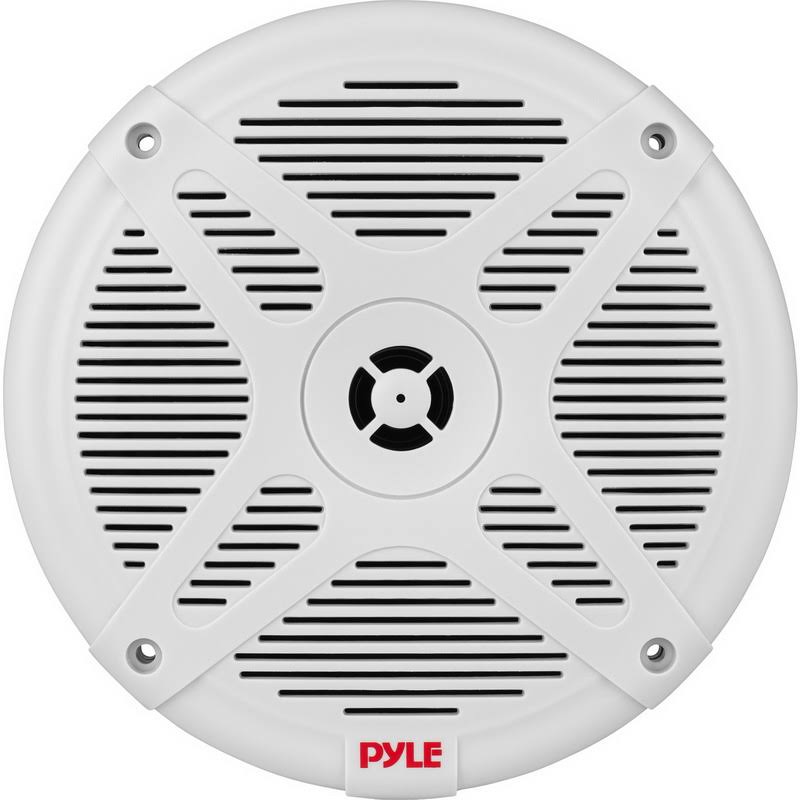 White 2-Way Marine Speakers - Pair - Wireless Z2618