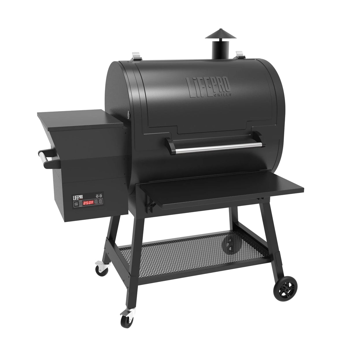 1500 Square Inch Wood Pellet Smoker Grill with Digital Control N901705