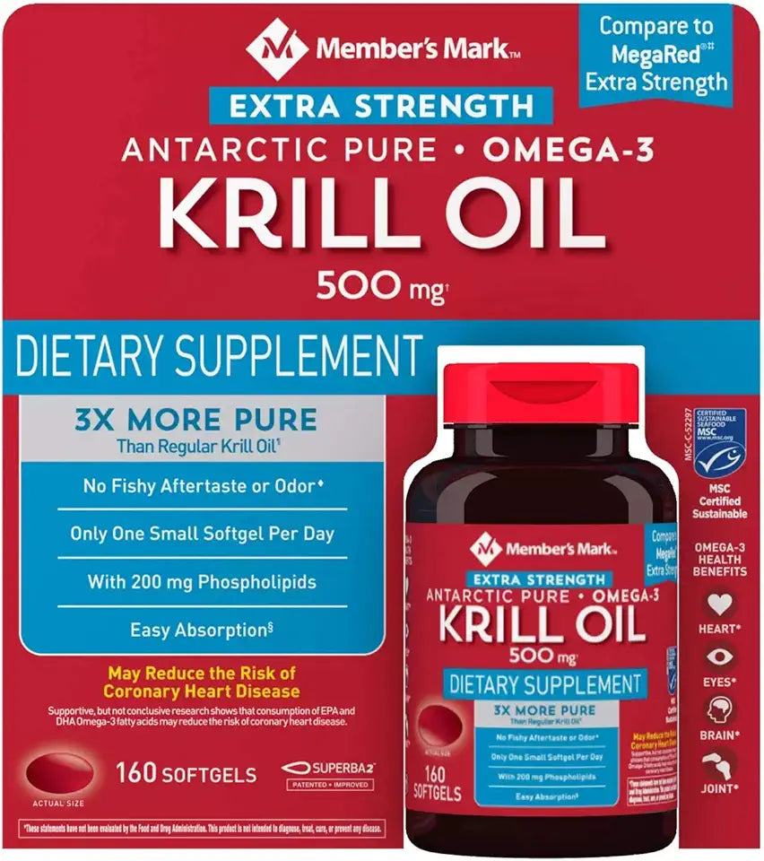 Krill Oil 500 mg 160 ct L212