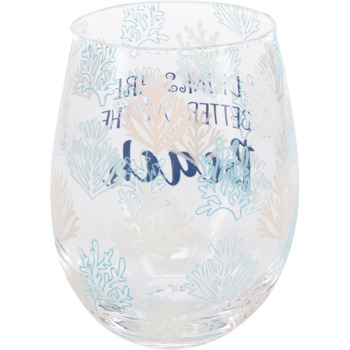 18 oz Stemless Wine Glass Q99175