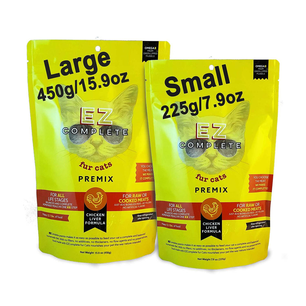All Natural Homemade Cat Food Premix Z814